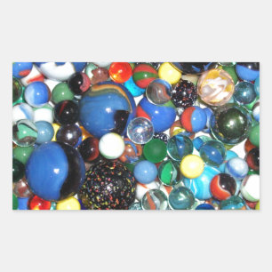 Viele Murmeltiere Rechteckiger Aufkleber