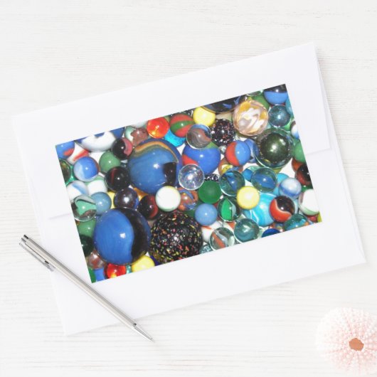 Viele Murmeltiere Rechteckiger Aufkleber (Umschlag)