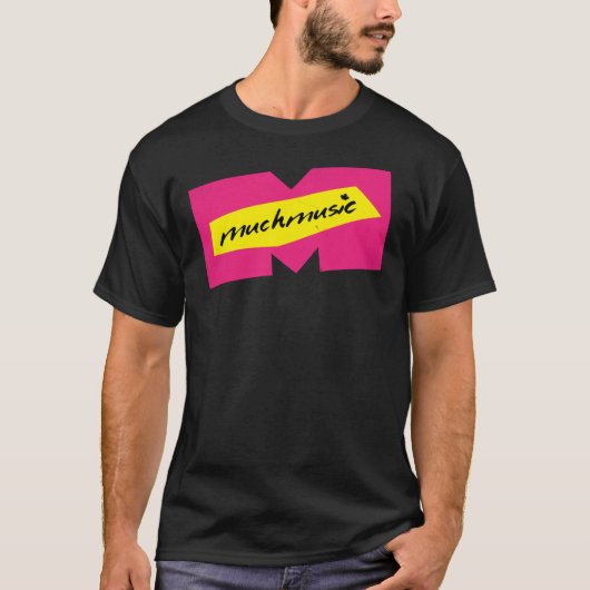 VIELE MUSIK-RETRO-LOGO T-Shirt (Vorderseite)