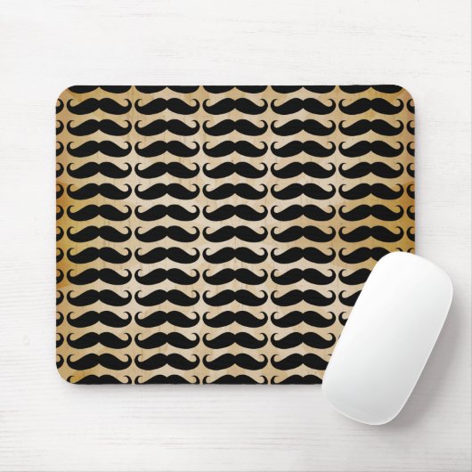Viele Mustaches Muster Mousepad (Mit Mouse)