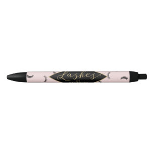 Viele Muster der Personalisierten Lashes Pink/Schw Kugelschreiber