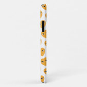 Viele Niedliche Herzen mit Augen auf Weiß Case-Mate iPhone Hülle (Hinten/Rechts)