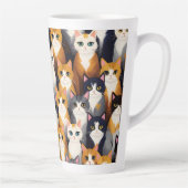 Viele niedliche Katzen Milchtasse (Rechts)
