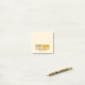 Viele Niedliche Katzen Personalisiert Post-it Klebezettel (Auf Schreibtisch)