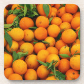 Viele Orangen Untersetzer (Vorderseite)