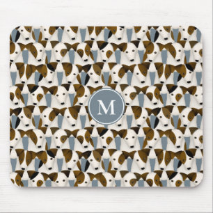 Viele Parson Jack Russell Terrier Hunde Muster Mousepad