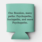 Viele Paths Funny Family Wiedersehen kann sich küh Dosenkühler (Rückseite)