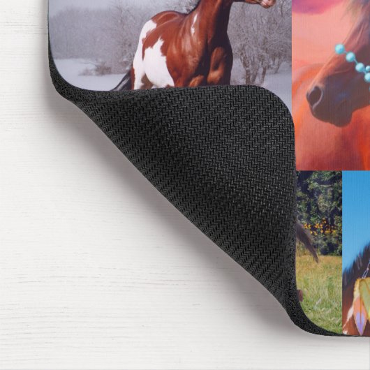 Viele Pferde Mousepad (Ecke)