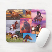 Viele Pferde Mousepad (Mit Mouse)