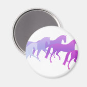 Viele Pferde (Pfeffer) Magnet (Vorderseite/Rückseite)