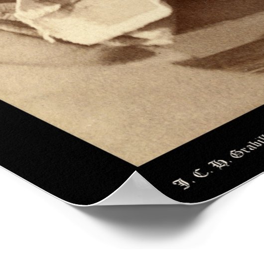 Viele Pferde, Schicht von Leutnant Casey SD 1891 Poster (Ecke)