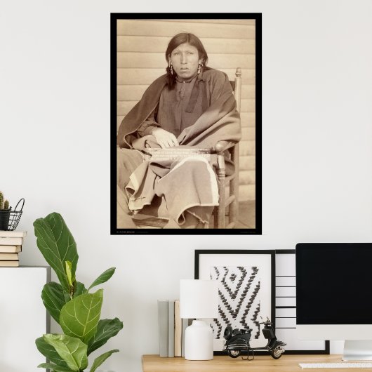 Viele Pferde, Schicht von Leutnant Casey SD 1891 Poster (Heimbüro)