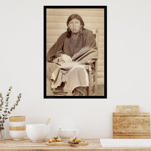 Viele Pferde, Schicht von Leutnant Casey SD 1891 Poster (Küche)