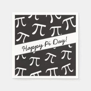 Viele Pi - Mathe - Happy Pi Day Paper Napkins Serviette