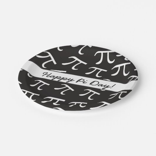Viele Pi - Mathe - Happy Pi Day Paper Plate Pappteller (Schrägansicht)