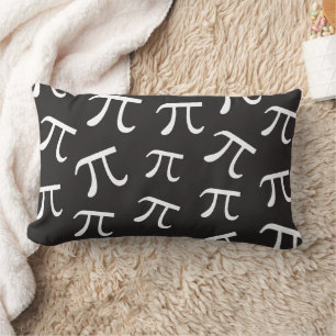 Viele Pi-Mathematik-Kissen mit Pi-Symbol-Muster Lendenkissen