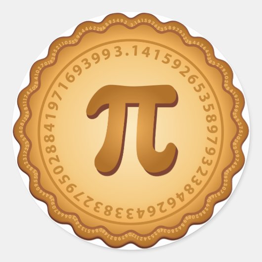Viele Pi Sticker (Vorderseite)