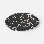 Viele Pi Symbole - Math Themed Paper Plate Pappteller (Schrägansicht)