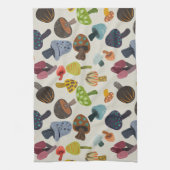 Viele Pilze Geschirrtuch (Vertikal)