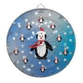 Viele Pinguine Dartscheibe (vorne)
