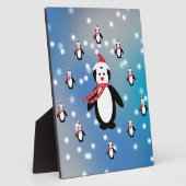 Viele Pinguine Fotoplatte (Seite)