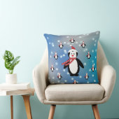 Viele Pinguine Kissen (Stuhl )