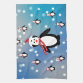 Viele Pinguine Küchentuch (Vertikal)