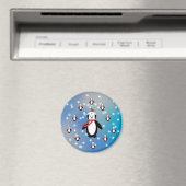 Viele Pinguine Magnet (In Situ (Geschirrspüler))