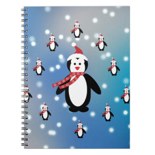 Viele Pinguine Notizblock