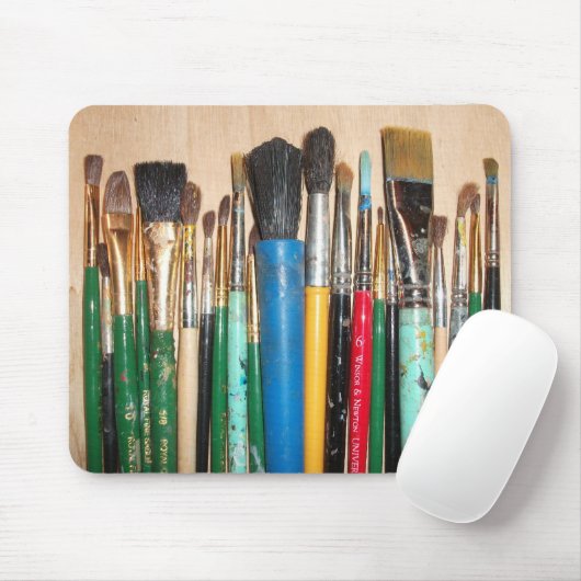 Viele Pinsel Mousepad (Mit Mouse)