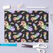 Viele Pride Neon Signs Seidenpapier (Handwerk)