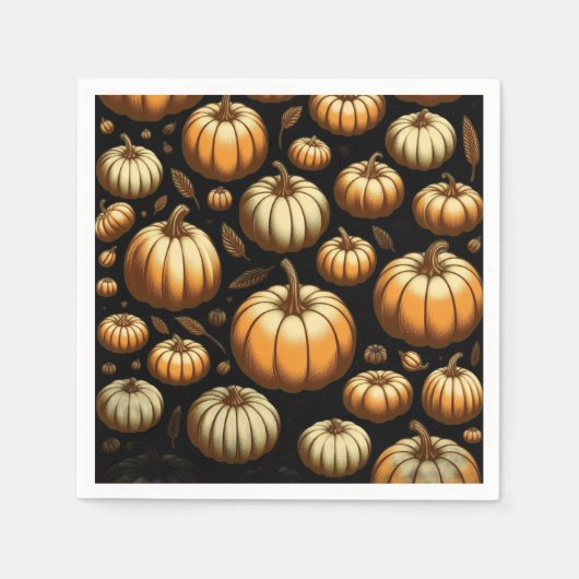 Viele Pumpkins Serviette (Vorderseite)