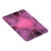 Viele rosa Wirbel Magnet (Rechte Seite)