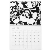 Viele Schädel Kalender (Mär 2026)