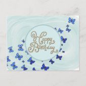 Viele Schmetterlinge Postkarte (Vorderseite)