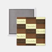 Viele Schokoladenmagnete Magnet (Vorderseite/Rückseite)