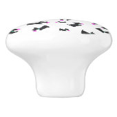 VIELE SCHOTTEN KERAMIKKNAUF (Seitenansicht)