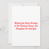 Viele Segen Angel Card Einladung (Rückseite)