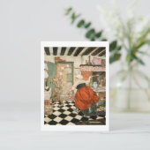 Viele sind die Schläge, die er hatte Postkarte (Stehend Vorderseite)