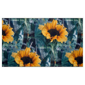 Viele sonnige Sonnenblumen.... Stoff (Fat Quarter (45,7 x 55,9 cm))