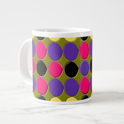 Viele Spots Tasse (Vorderseite Links)
