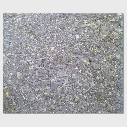 Viele Stein Geschenkpapier (Flach)