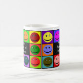 Viele Stimmungen des Koffeins Kaffeetasse (Mittel)