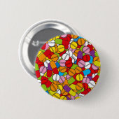 Viele Tabletten Button (Vorne & Hinten)