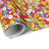 Viele Tabletten Geschenkpapier (Rolleneckpunkt)