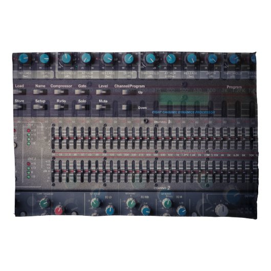 Viele Tasten Sound Mixer Studio Kissenbezug (Vorderseite)