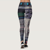 Viele Tasten Sound Mixer Studio Leggings (Rückseite)