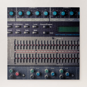 Viele Tasten Sound Mixer Studio Puzzle