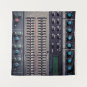 Viele Tasten Sound Mixer Studio Wandteppich (Vorderseite (Horizontal))