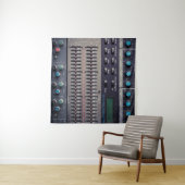 Viele Tasten Sound Mixer Studio Wandteppich (Beispiel (Horizontal))